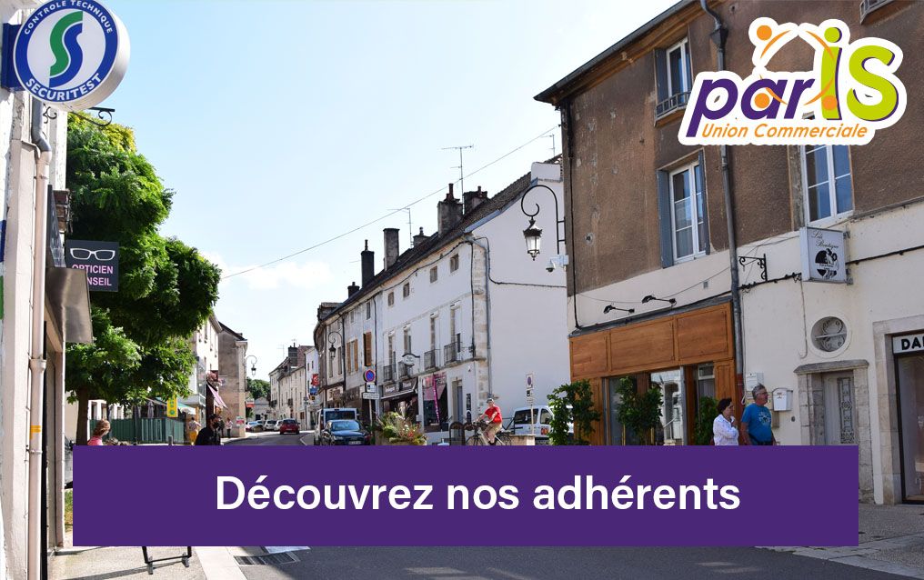 adhérents de l'union commerciale Par'IS